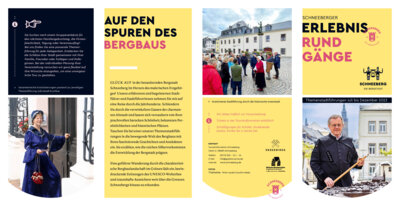 Übersicht Schneeberger Erlebnisrundgänge (Bild vergrößern)
