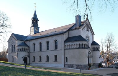 Kreuzkirche Lugau (Foto: W. Frech) (Bild vergrößern)