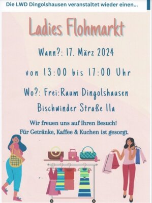 Ladiesflohmarkt am 17.03.2024 (Bild vergrößern)