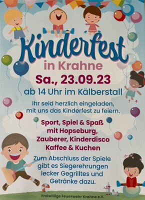 Veranstaltung: Kinderfest in Krahne