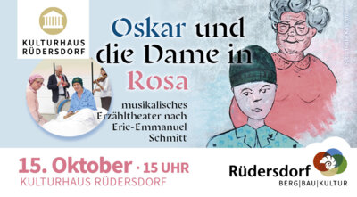 Veranstaltung: Oskar und die Dame in Rosa