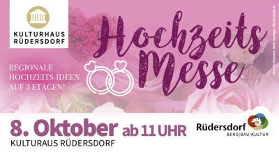 Veranstaltung: Hochzeitsmesse im Kulturhaus