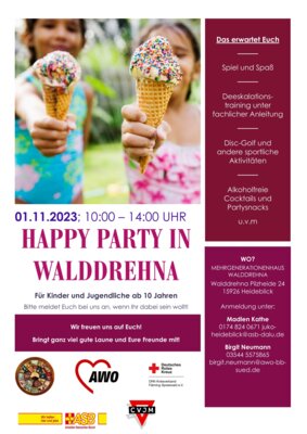 Veranstaltung: HAPPY PARTY IN WALDDREHNA