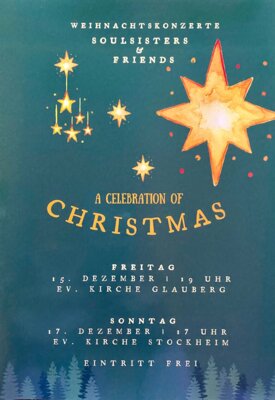 Veranstaltung: Weihnachtskonzert der Soul Sisters