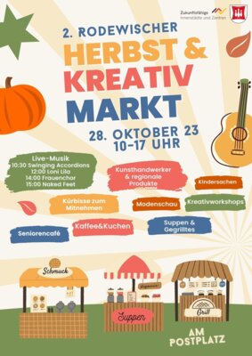 Veranstaltung: Herbst- und Kreativmarkt am Postplatz