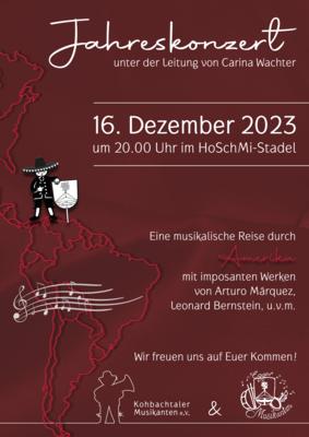 Veranstaltung: Jahreskonzert im HoSchMi-Stadel