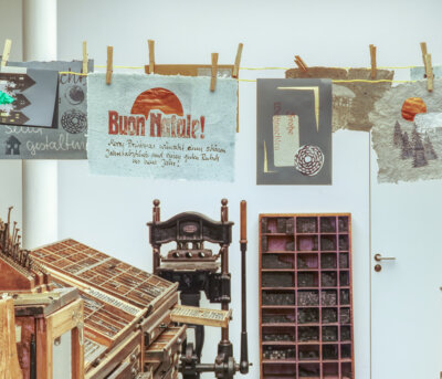 Museumsdruckerei bei Merry Printmas (Bild vergrößern)