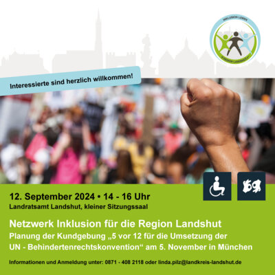 Plakat Netzwerk Inklusion