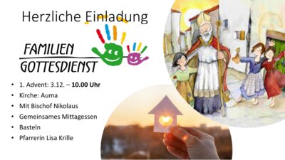 Familiengottesdienst (Bild vergrößern)