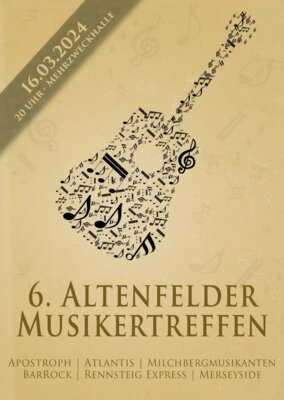Plakat Musikertreffen Altenfeld (Bild vergrößern)