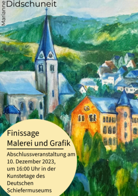 Veranstaltung: Finissage - Malerei und Grafik (Marianne Didschuneit)