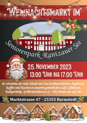 Weihnachtsmarkt 2023 Seniorenpark Rantzauer See (Bild vergrößern)