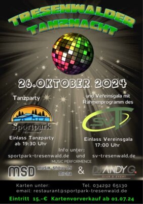 Tresenwalder Tanznacht 26.10.2024 (Bild vergrößern)