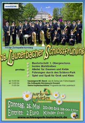 Veranstaltung: Tag der Parks und Gärten - Lauterbacher Schlossfrühling