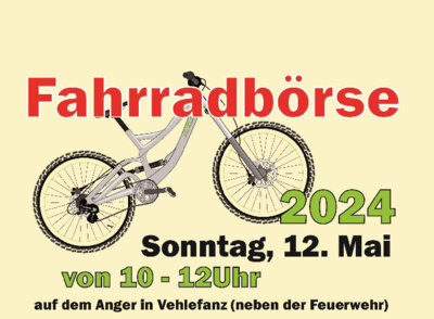 Veranstaltung: Fahrradbörse in Oberkrämer