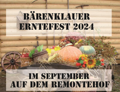 Veranstaltung: Erntefest Bärenklau
