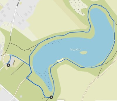 Wanderung um den Langen See (Bild vergrößern)