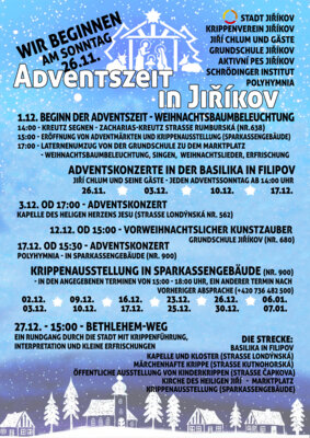 Adventszeit in Jirikov (Bild vergrößern)
