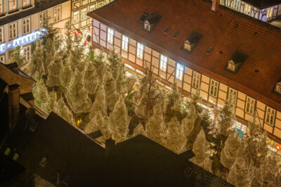 Goslar Marketing GmbH, Fotograf Stefan Schiefer, Weihnachtswald von oben (Bild vergrößern)