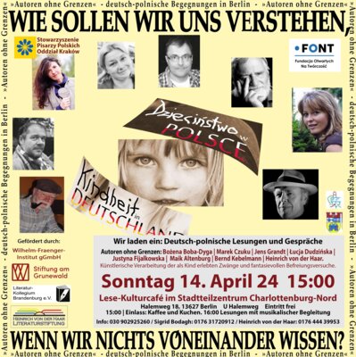 Link zu: Literatursalon - Kindheit in Deutschland / Kindheit in Polen