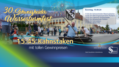 Kahnstaken Dank freundlicher Unterstützung Noble Metal Factory und Sano Gesundheitsstudio