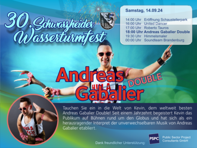 Andreas Gabalier-Double Dank freundlicher Unterstützung von PSPC