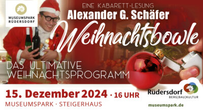 Veranstaltung: Alexander G. Schäfer: ›Weihnachtsbowle – Das ultimative Weihnachtsprogramm‹