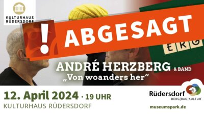 André Herzberg & Band – abgesagt