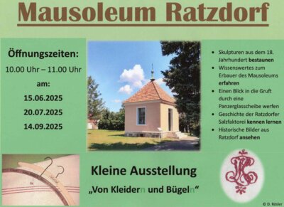 Veranstaltung: Mausoleum der Familie Ropert geöffnet So 15. 06. 2025