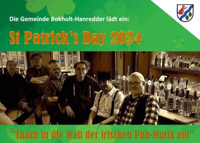 Veranstaltung: St. Patrick's Day mit der Band One more Pint