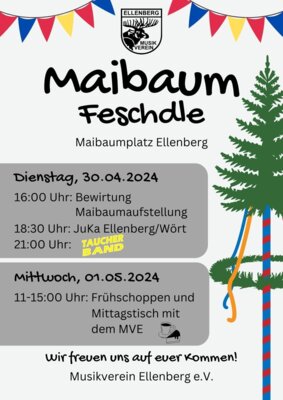 Link zu: Maibaum Feschdle in Ellenberg