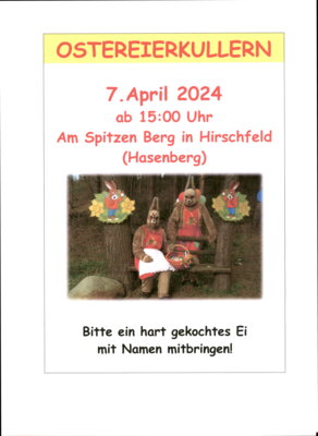 Veranstaltung: "Kleine Ostern" Ostereierkullern