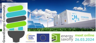 Veranstaltung: Online-Workshop Internationale Vernetzung auf europäischer Ebene im Sektor "Grüne Energie"