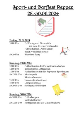 Sport- und Dorffest Reppen