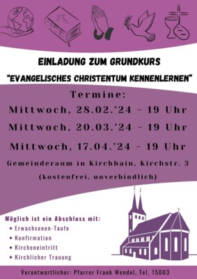 Plakat zur Veranstaltung