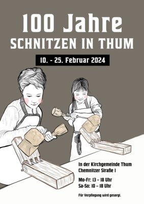 Veranstaltung: 100 Jahre Schnitzen in Thum