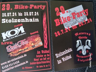 Veranstaltung: Bikerparty Am Waldbad in Stolzenhain