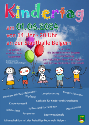Plakat Kindertag