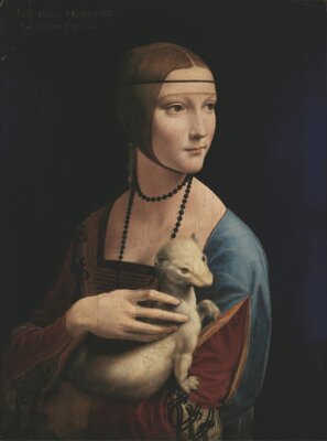 Dame mit dem Hermelin, Leonardo da Vinci (Bild vergrößern)