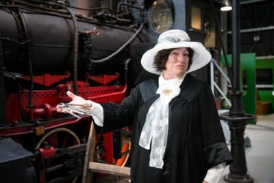 Erlebnisführung Frau Bürgermeisterin geht shoppen im Spreewaldmuseum Foto: Museum OSL (Bild vergrößern)