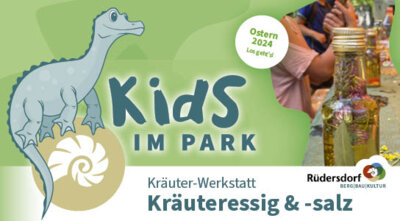 Kids im Park: Kräuter-Werkstatt – Kräuteressig & Kräutersalz (Bild vergrößern)