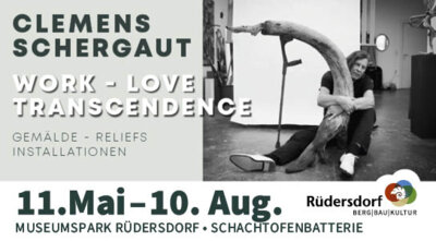 Veranstaltung: Ausstellung: Work – Love Transcendence – Clemens Schergaut
