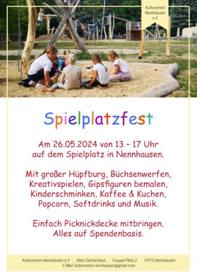 Link zu: Spielplatzfest in Nennhausen