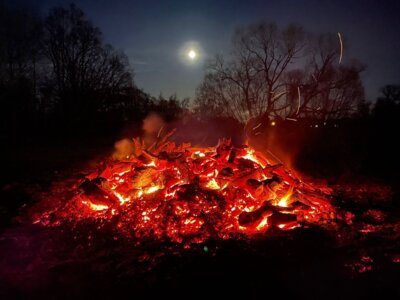 Veranstaltung: Osterfeuer in Groß-Ziethen