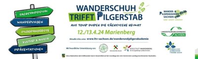 Veranstaltung: Wanderschuh trifft Pilgerstab