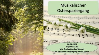 Musikalischer Osterspaziergang