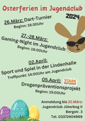 Veranstaltung: Dart-Turnier - Jugendclub
