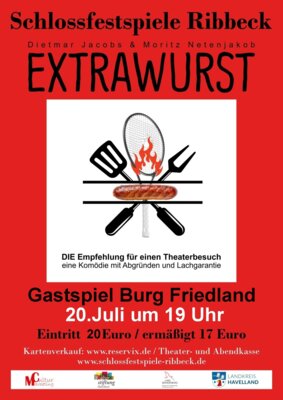 Veranstaltung: Schlossfestspiele Ribbeck - Theater „Extrawurst“