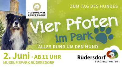 Veranstaltung: Rund um den Hund: Vier Pfoten im Park