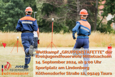 Gruppenstafette Jugendfeuerwehr 2024 (Bild vergrößern)